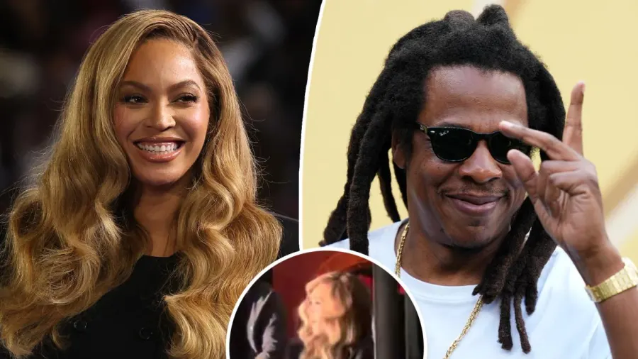 beyonc spotted headbanging backstage as jay z wows philadelphia crowd ahead of h