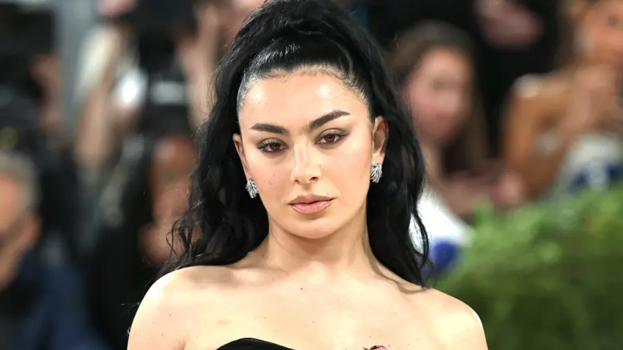 Charli XCX on the cover of Rolling Stone magazine, promoting her new album Music Fashion Film